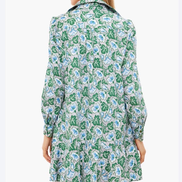 Tuckernuck Blue and Green Floral Dress - Picture 12 of 12